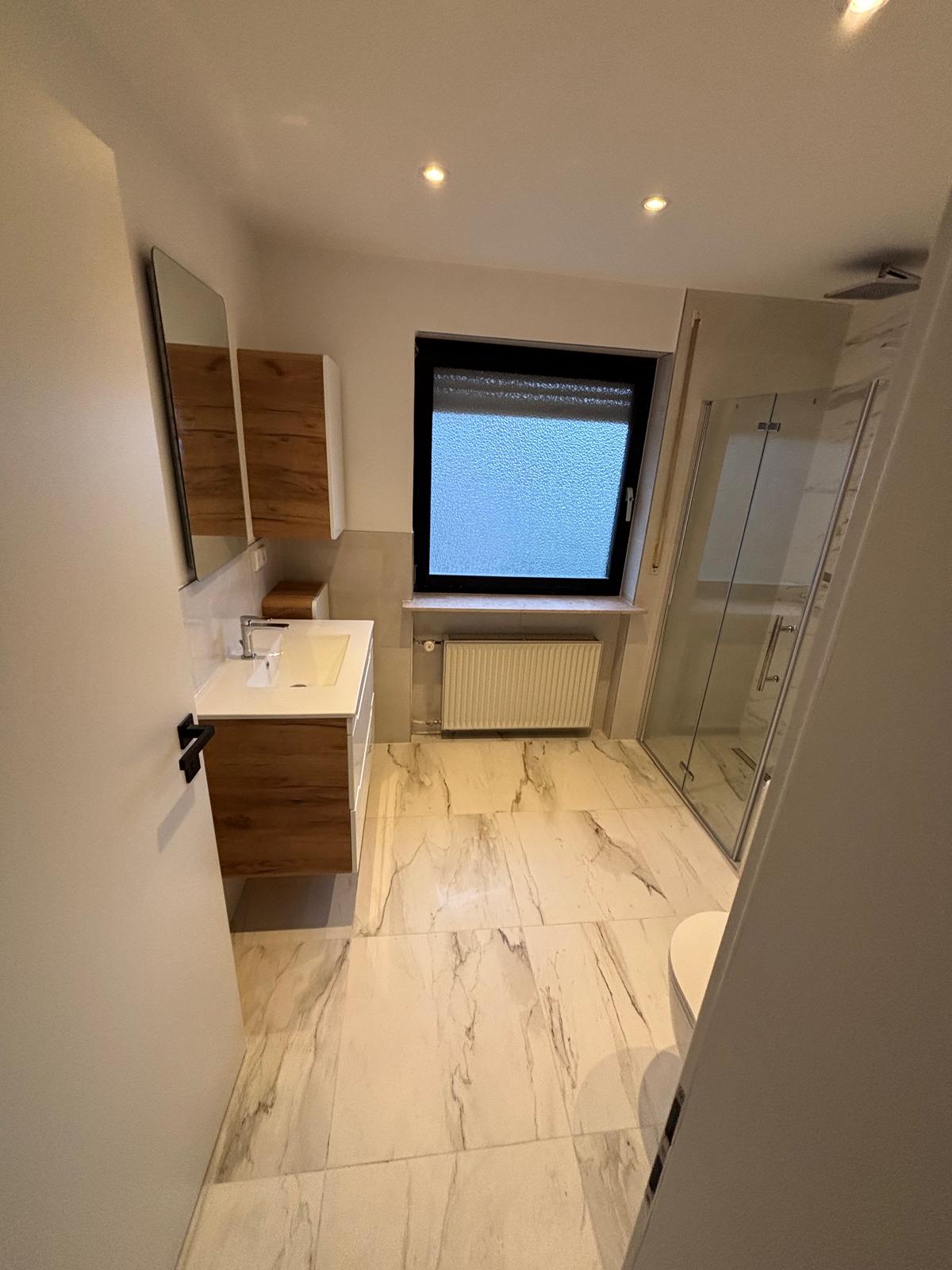 Kernsanierung eines Badezimmers im Altbau